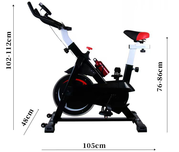 Vélo spinning silencieux 868