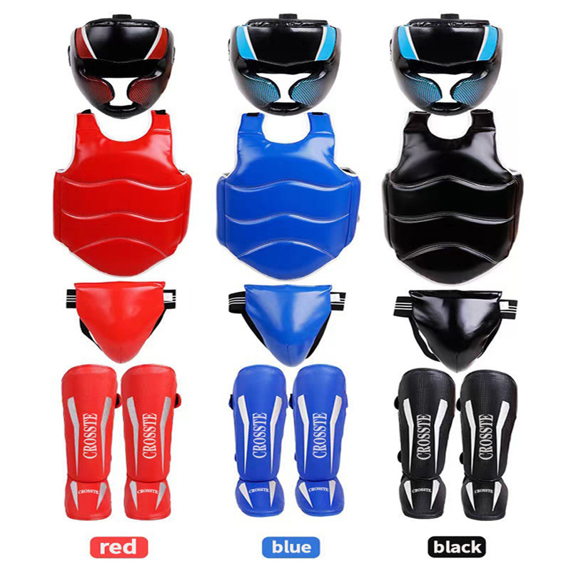 Full set of martial arts protective gear for adults and children
