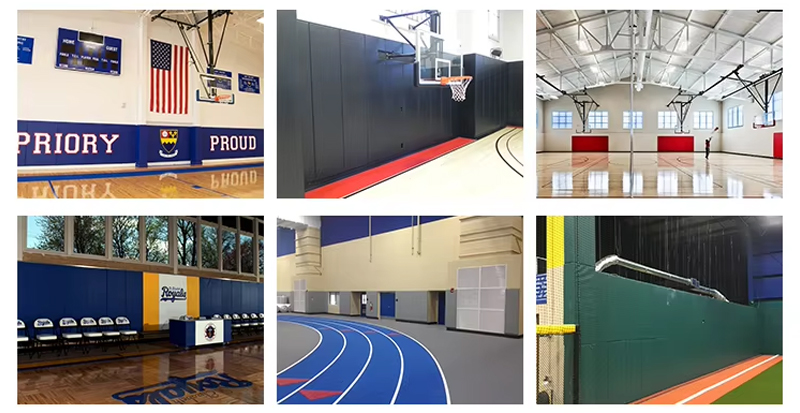 Customized Professional Grade Sports Protection Wall Mat