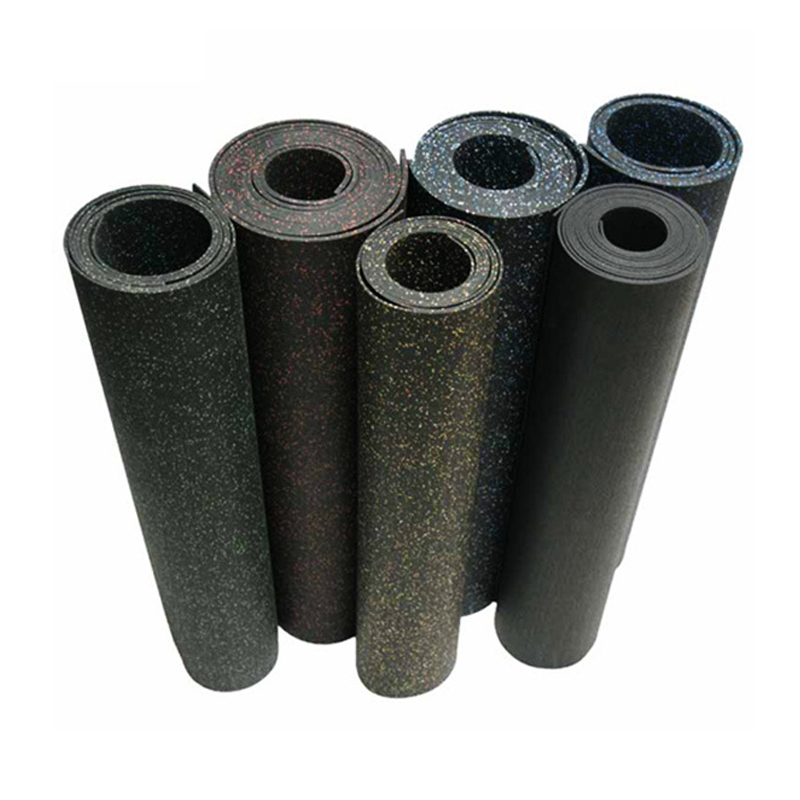 Gym Soundproof Non-Slip Rubber Flooring Roll Mat