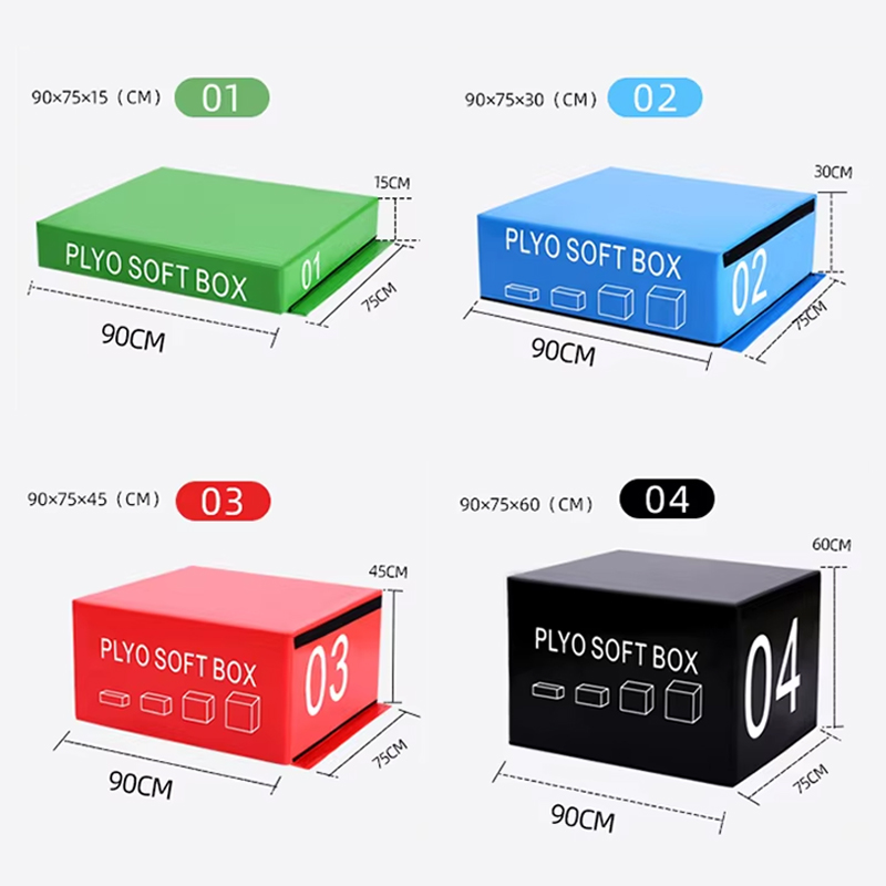 3 in 1 Soft Foam Plyo Box